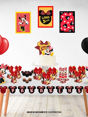 Kit festa minnie mouse