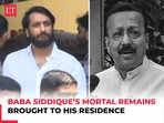 Baba Siddique murder: Ex-Maharashtra minister’s mortal remains brought to his residence after post-mortem