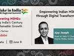 ET MSME Regional Summit: Adobe’s Ajay Joseph on empowering MSMEs through digital transformation