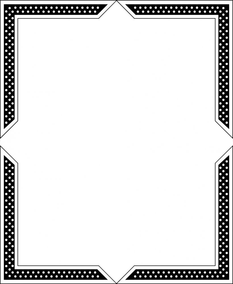 Paper Black And White Picture Frame Line Angle Png 958x1166px Paper Area Black Black And White