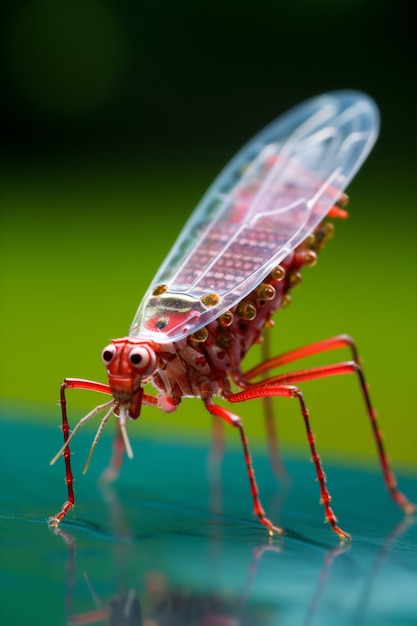 Insecto robótico macro