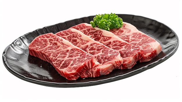 Ohmigyu Beef Steak Isolato su uno sfondo trasparente