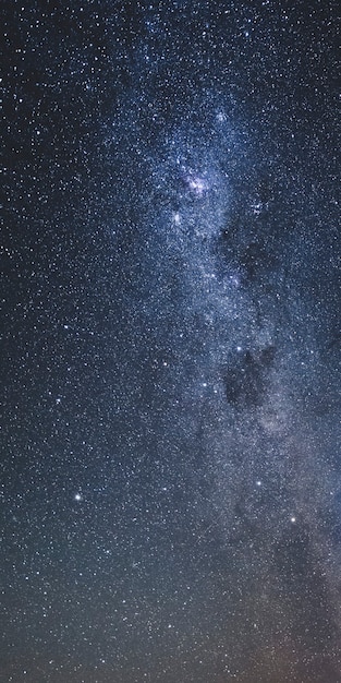 Foto gratuita bella via lattea nel cielo notturno