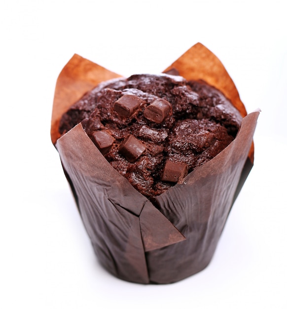 Foto gratuita cupcake al cioccolato