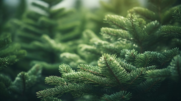 Foto gratuita close-up di un albero di natale nudo