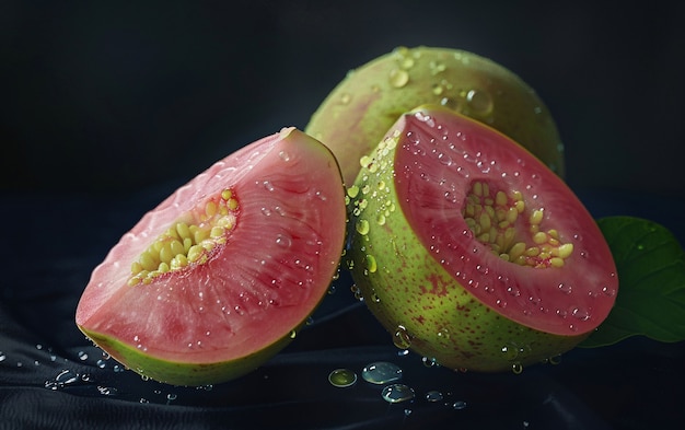 Foto gratuita fruti di guava natura morta