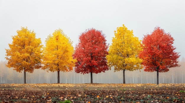 Foto gratuita vista fotorealista di un albero in natura con rami e tronco