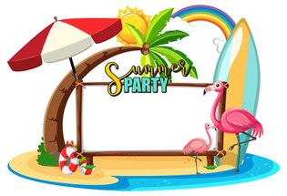 Summer clip arts