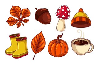 Autumn clip arts