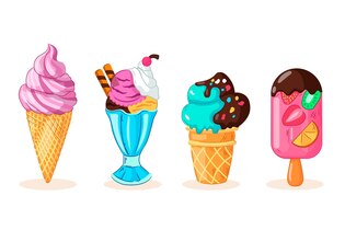 Ice cream clip arts