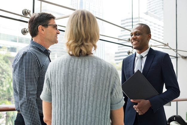 Photo concept de personnes business communication connection