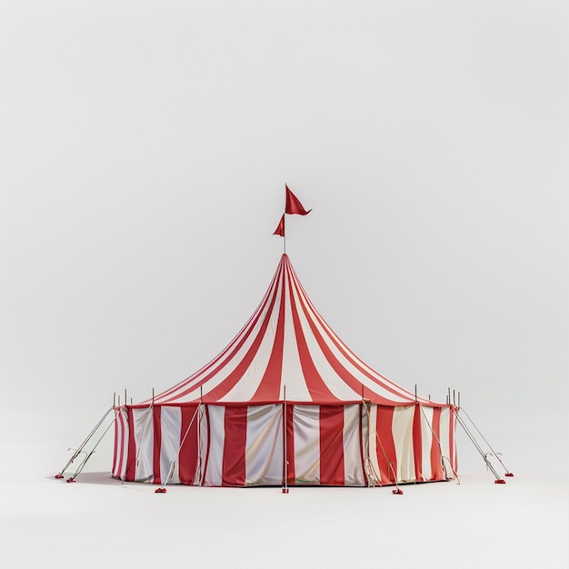 Foto tenda da circo isolata