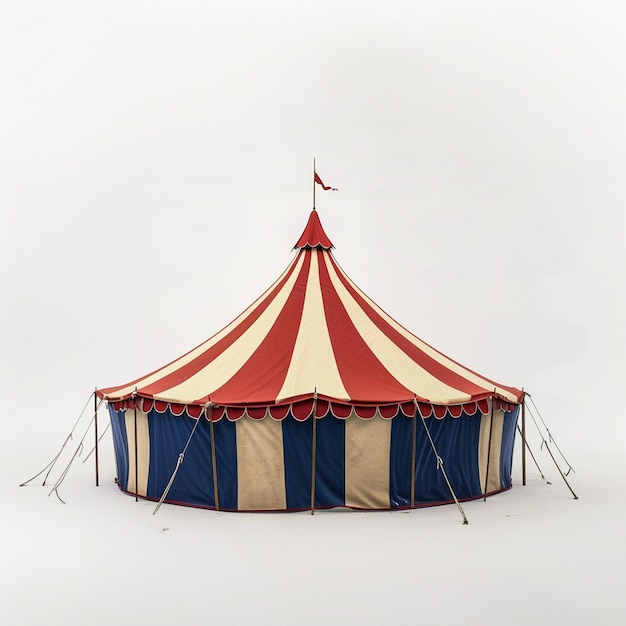 Foto tenda da circo isolata