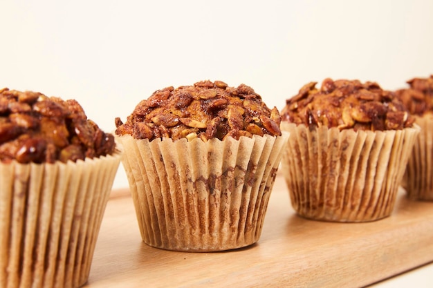 Foto close-up di cupcake sul tavolo