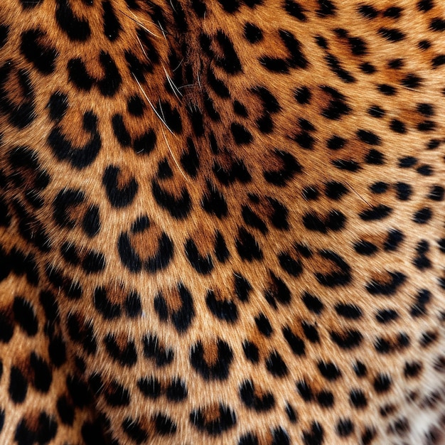 Premium AI Image | leopard skin pattern