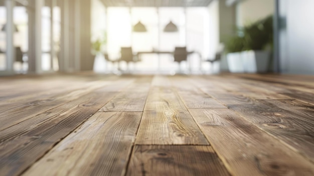 Foto sala conferenze moderna con pavimenti in legno rustico concetto di collaborazione e innovazione