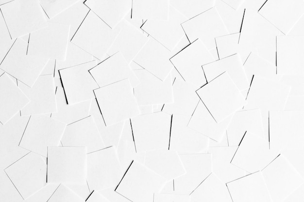 Premium Photo | Pile of blank pieces of paper scattered around