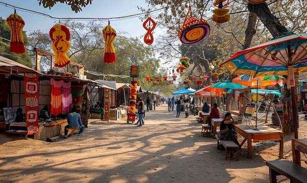 Foto surajkund crafts mela background design