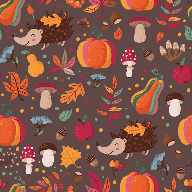 Premium Vector | Set of autumn leaves