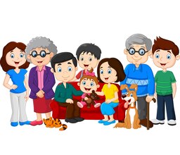 Family clip arts