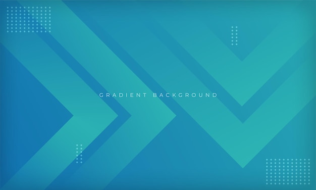 Premium Vector | Blue gradient dynamic background modern geometric ...