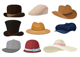 Hat clip arts