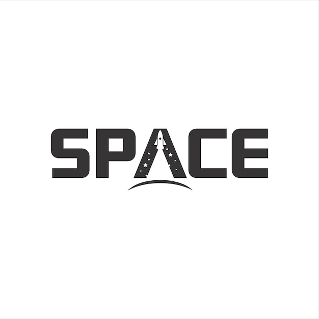 Premium Vector | Space logo design