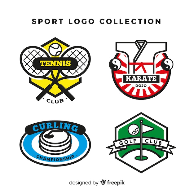 Collection de logo sport moderne