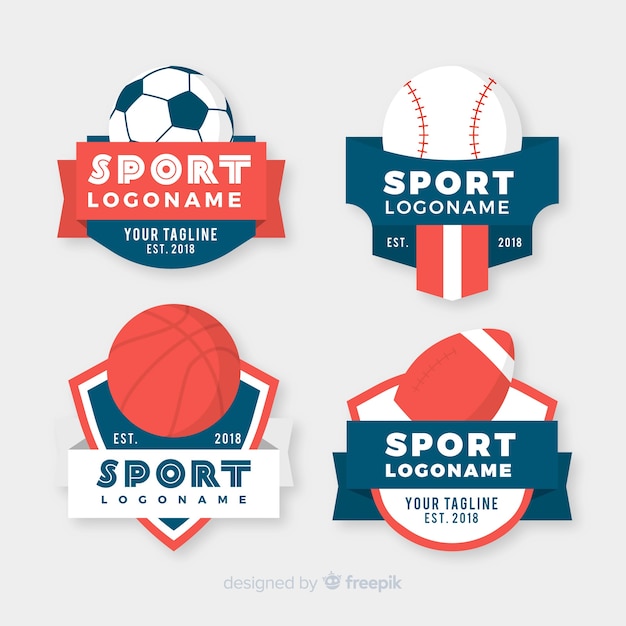 Collection de logo sport moderne