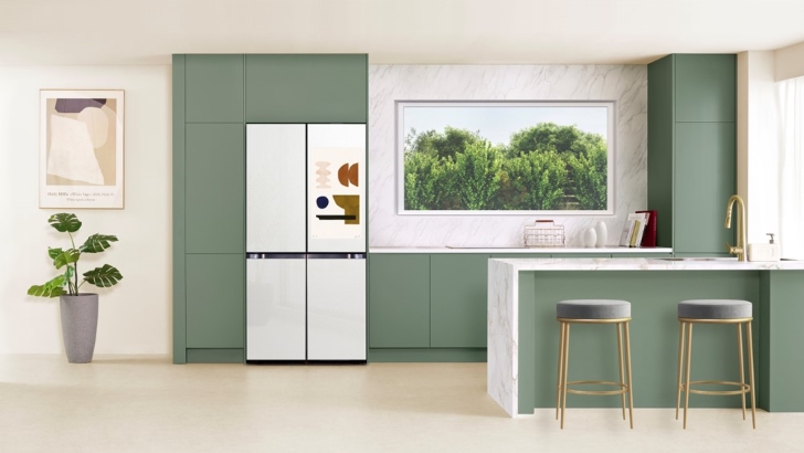 Samsung Unveils New Refrigerators With Innovative AI Hybrid Cooling Technology at CES 2025