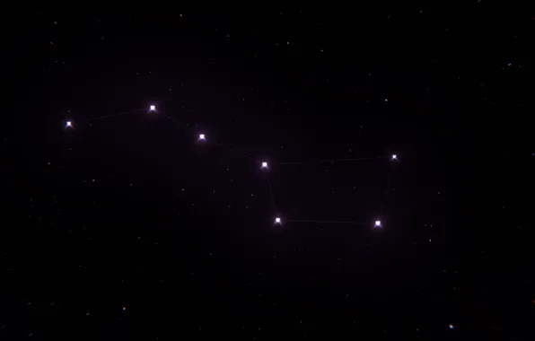 Picture The Big Dipper, Constellation, The Big Dipper, Big Dipper