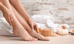 Indulge in Luxurious Mani-Pedi Sessions with a Soothing Foot Massage!