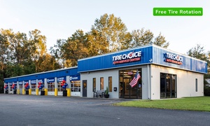 Oil Change & Tire Rotation at Tire Choice Auto (Up to 28% Off)