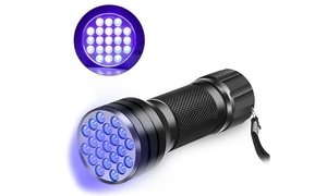 UV Flashlight Black Light Flashlight Ultraviolet LED Pet Urine Stains Detector