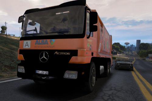 Deutsche Müllabfuhr ALBA, Trashmaster, Mercedes-Benz Actros