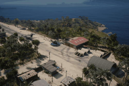 Cayo Perico Airport - Outpost Charlie [YMAP / FiveM]