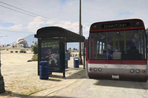 Sandy Shores Bus Stops [YMAP]