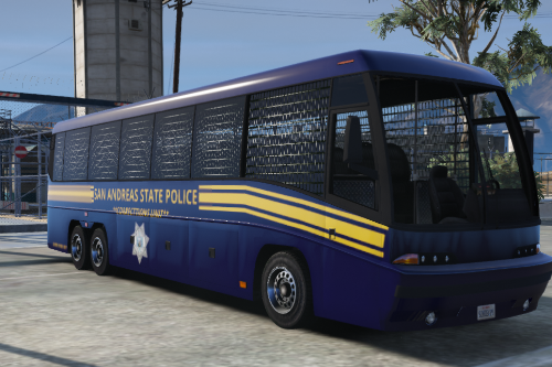 SASP Prison Transportation Bus 