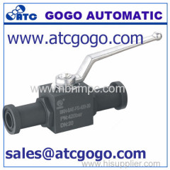 high pressure flange ball valve