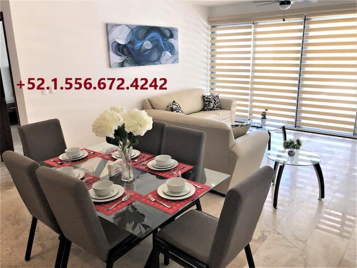 A104 Fantastic Apartment In Ground Floor/6persons - Cancún