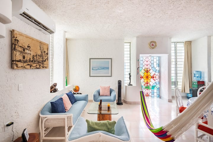 Cozy Historic House - 10 Min To Best Beaches - Cancún