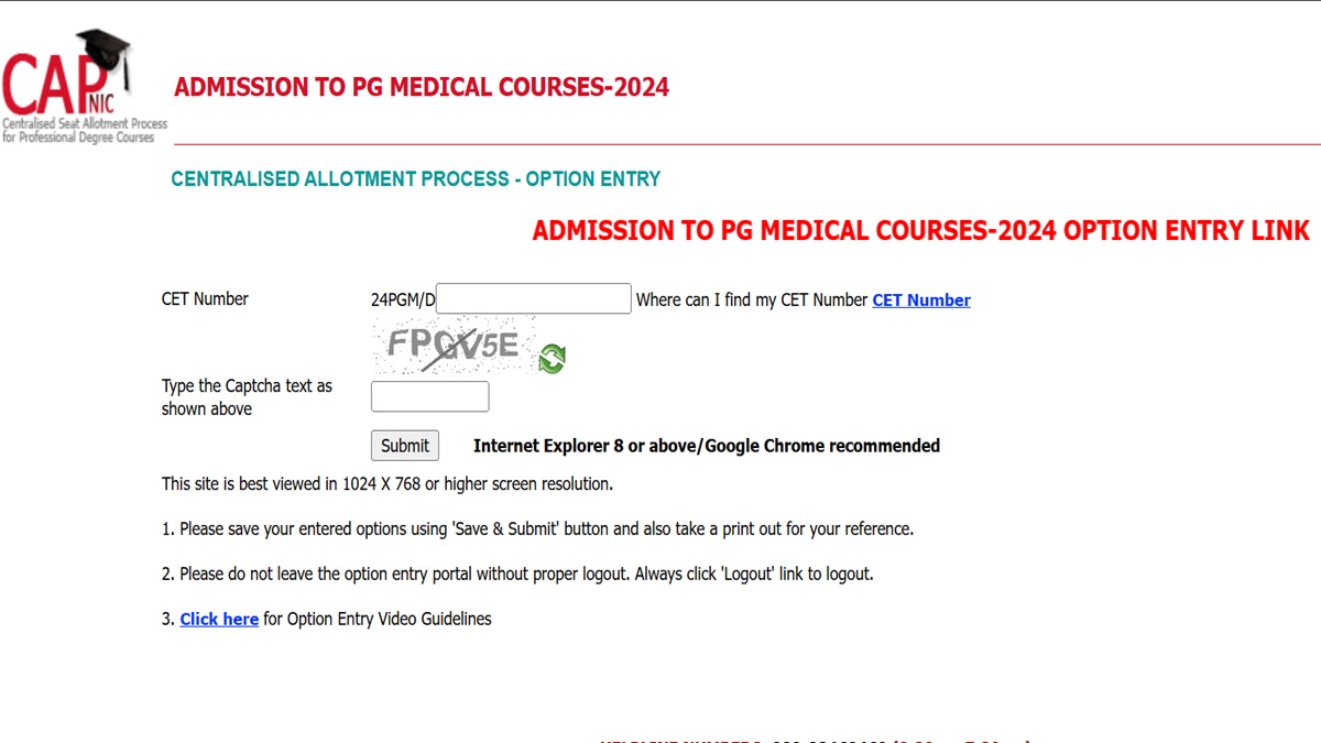 Karnataka NEET PG Counselling 2024 Round 2 Option Entry Link Live, Provisional Allotment Tomorrow