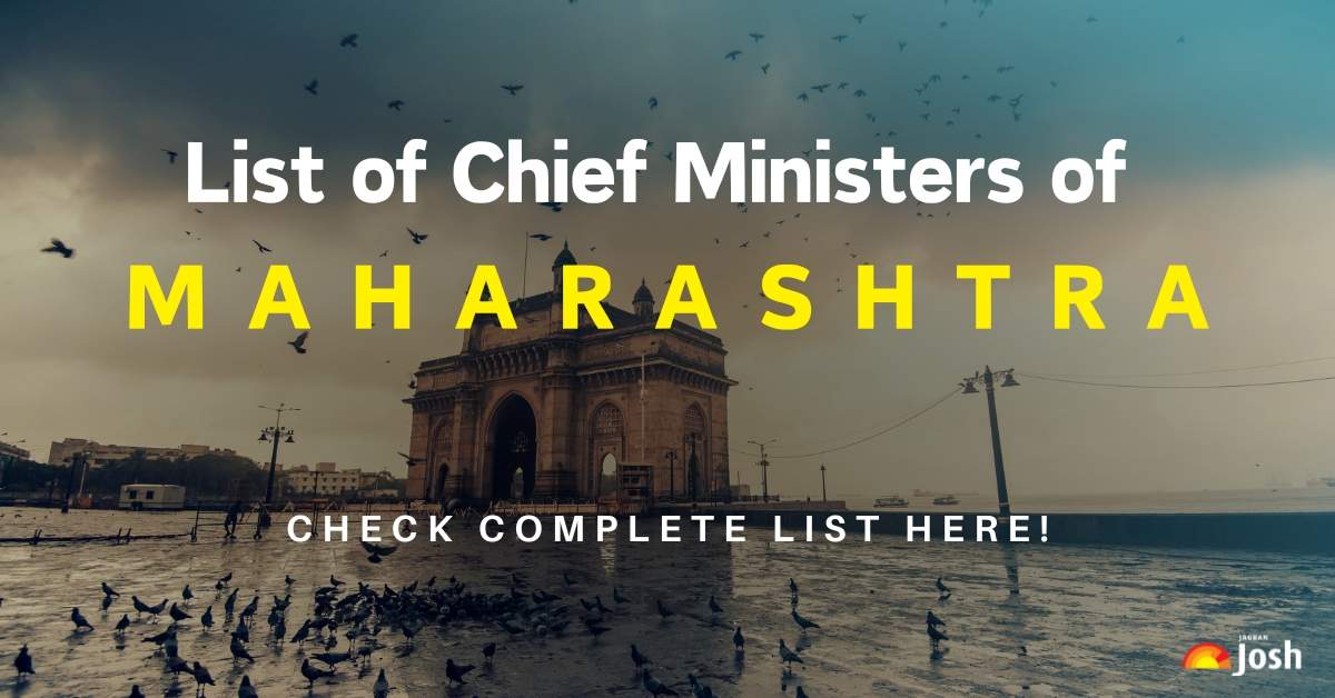 Maharashtra CM List: Chief Ministers of Maharashtra with Party Names and Tenure till 2024