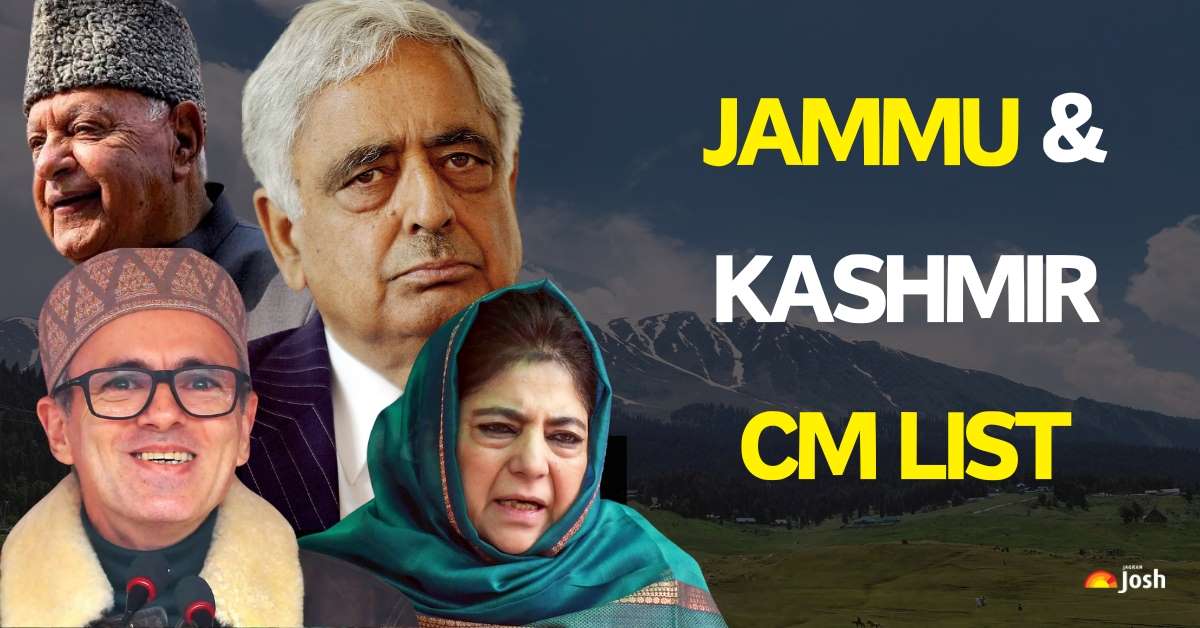 List of Chief Ministers of Jammu and Kashmir (1965-2024)