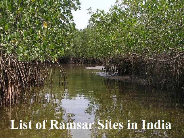 [Updated] List of Ramsar Sites in India