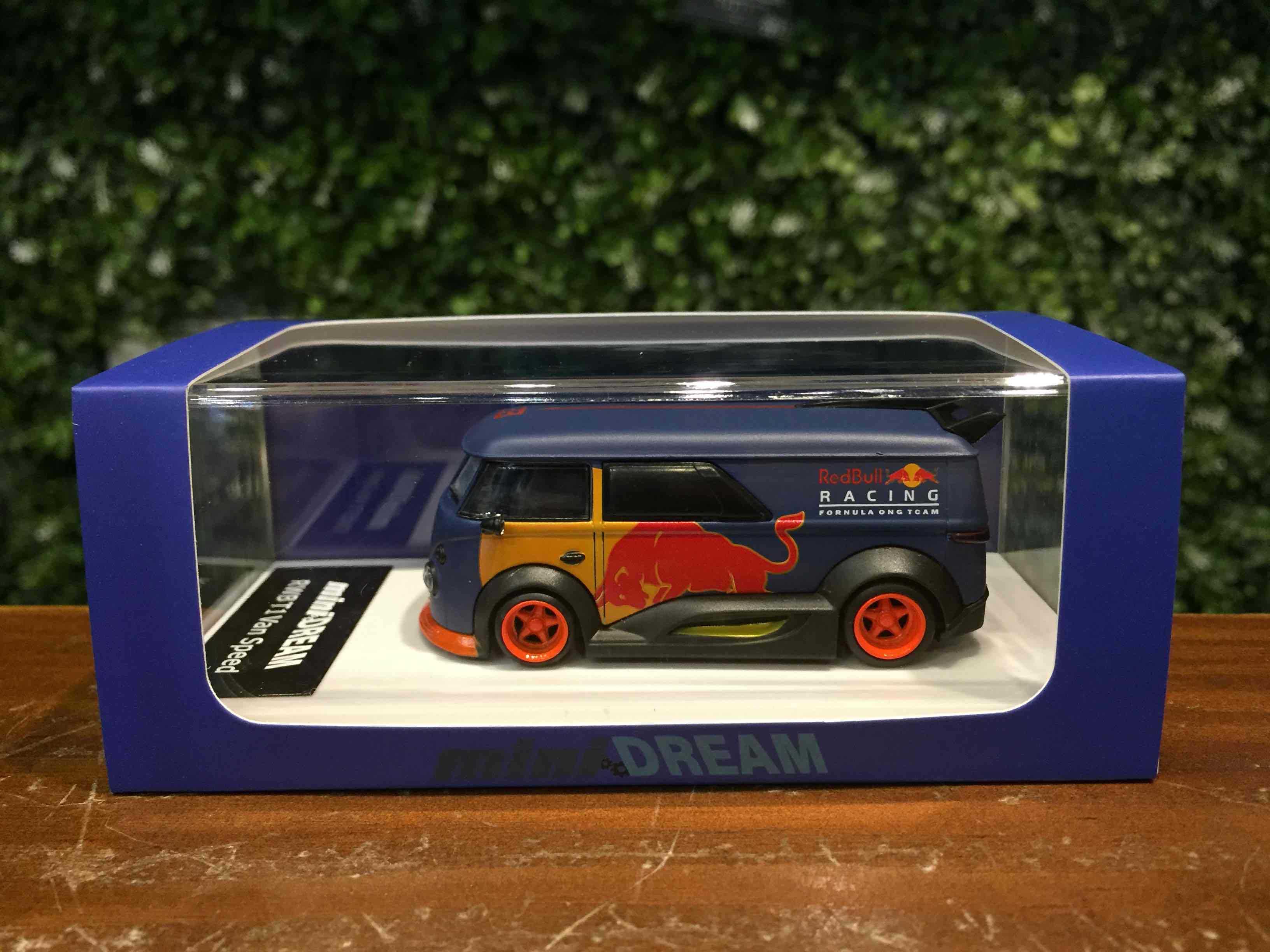 1/64 MiniDream RWB Volkswagen VW T1 Red Bull【MGM】