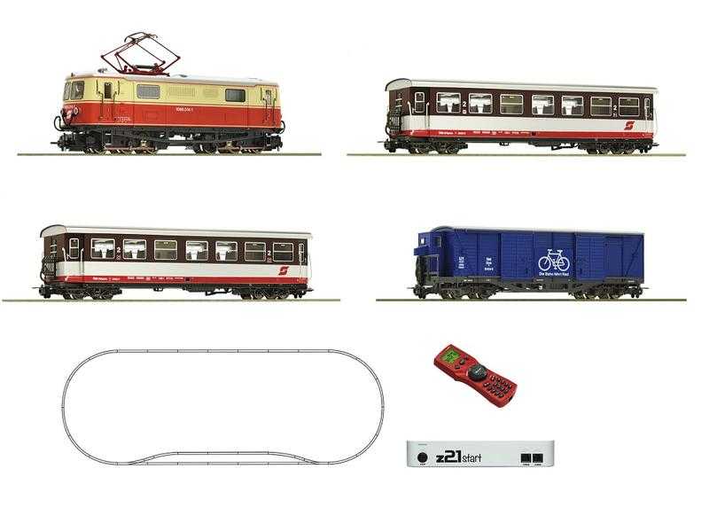 Mini 現貨 Roco 31033 HOe規 OBB 數位電車+客貨車廂 Z21數位基本組