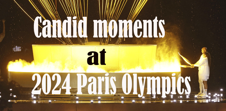 Candid moments at 2024 Paris Olympics