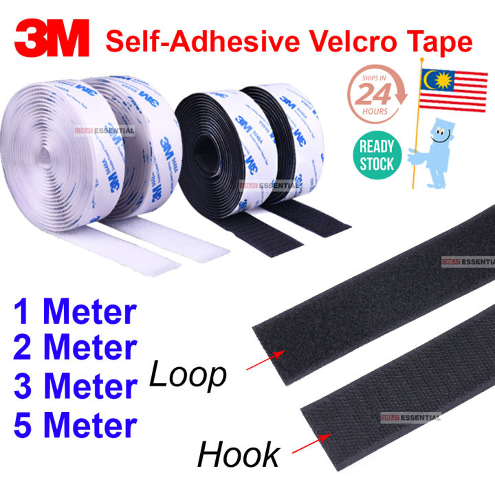 3M Velcro Strong Self Adhesive tape velcro 20mm 25mm