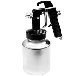 Pistola de Ar Direto MZ-112A Caneca de Alumínio 900ml e Bico de 1.3mm